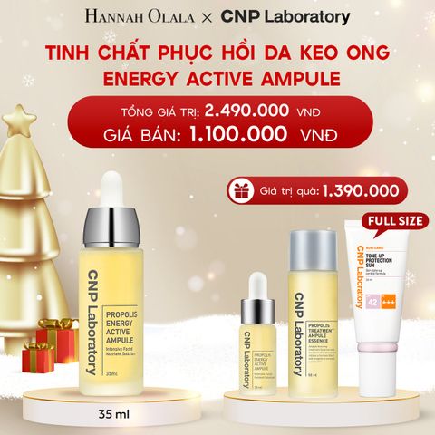  A295_DEAL 4: TINH CHẤT PHỤC HỒI DA KEO ONG CNP PROPOLIS ENERGY ACTIVE AMPULE 35ML 