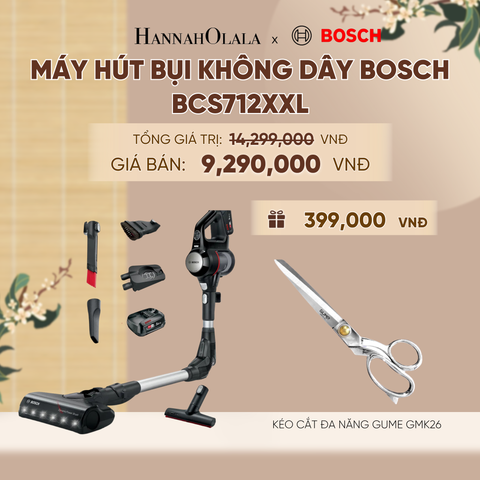  MÁY HÚT BỤI KHÔNG DÂY BOSCH BCS712XXL - A1280 