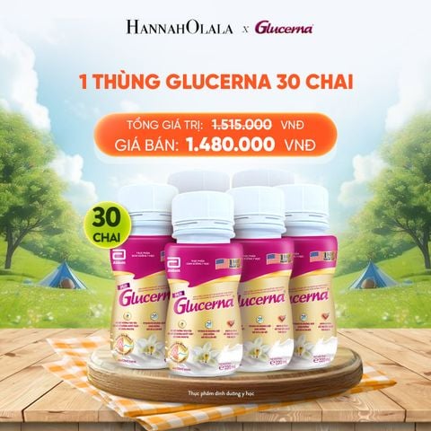  1 THÙNG GLUCERNA 30 CHAI DEAL 4: 