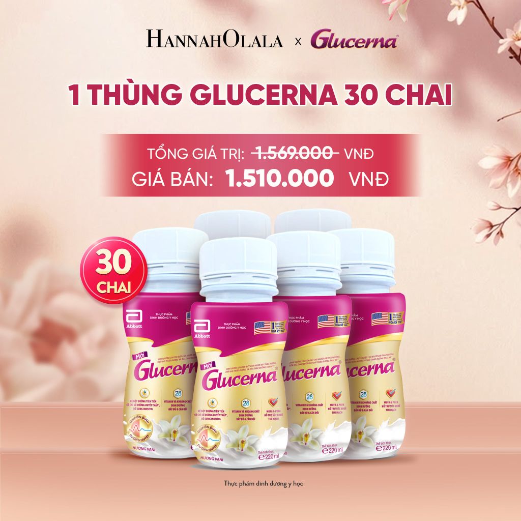  1 THÙNG GLUCERNA 30 CHAI DEAL 4: - A422 