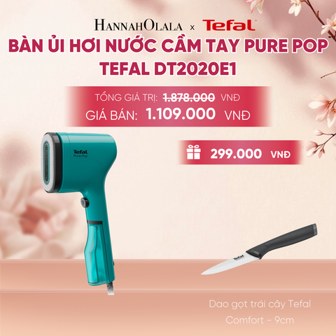  BÀN ỦI HƠI NƯỚC CẦM TAY PURE POP TEFAL DT2020E1 - A475 