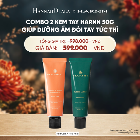  COMBO 2 KEM TAY HARNN 50G GIÚP DƯỠNG ẨM ĐÔI TAY TỨC THÌ - A4062 