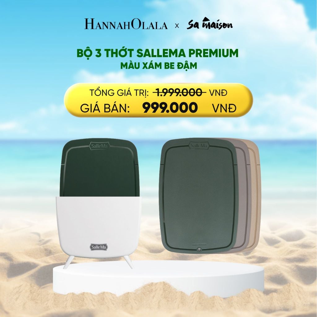  DEAL 6: BỘ THỚT SALLEMA PREMIUM 3 MÓN 