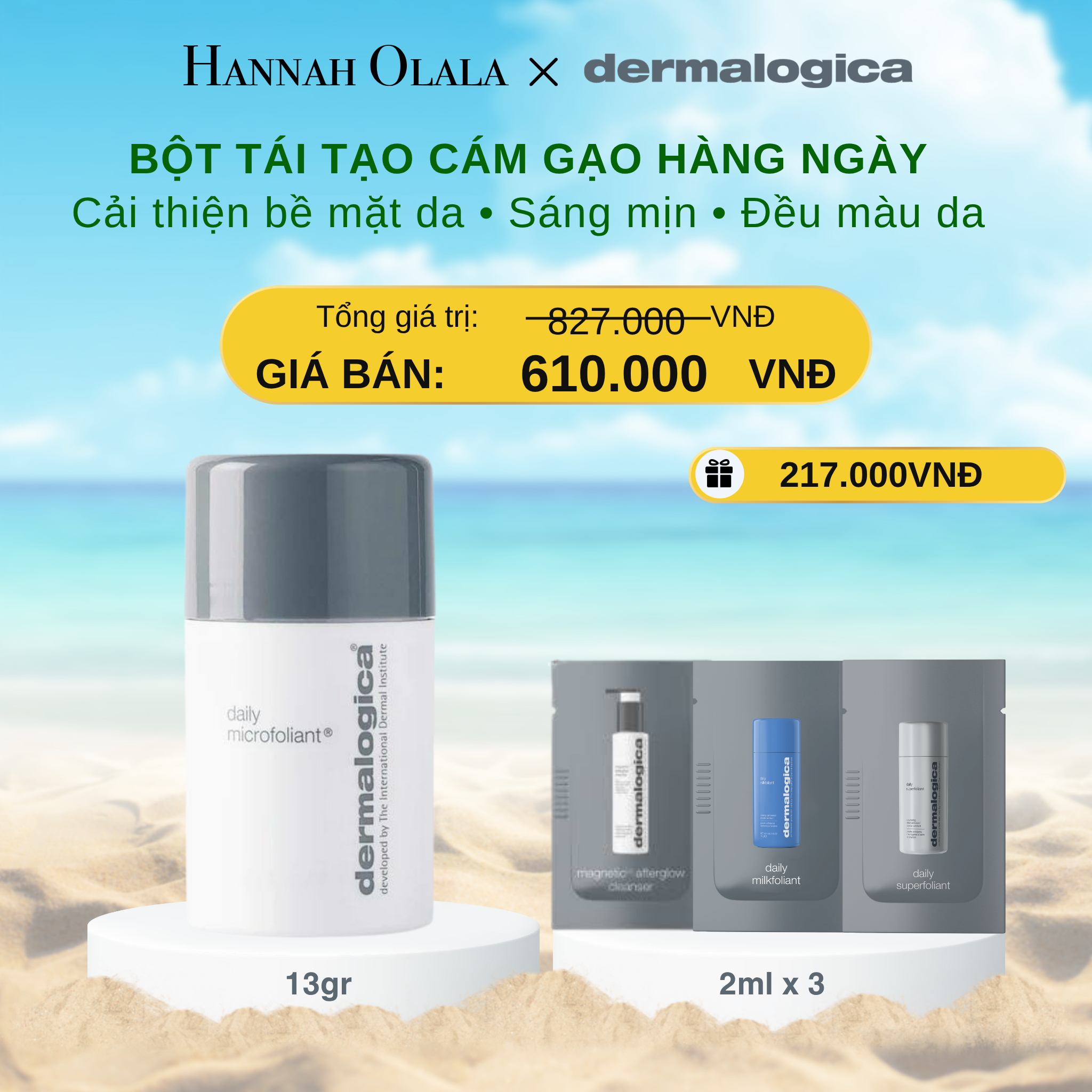 Tẩy Da Chết L'Oréal Daily Microfoliant 13gr