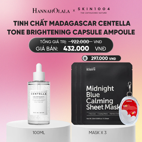  SKIN1004 TINH CHẤT MADAGASCAR CENTELLA TONE BRIGHTENING CAPSULE AMPOULE 100ML_A489 