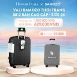  C941_DEAL 3: VALI BAMOZO 8812 CAO CẤP (TẶNG BỌC VALI) 