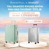  C923_DEAL 2: VALI BAMOZO KHUNG NHÔM 9066 BẢN THƯỜNG (TẶNG BỌC VALI TRONG SUỐT) 