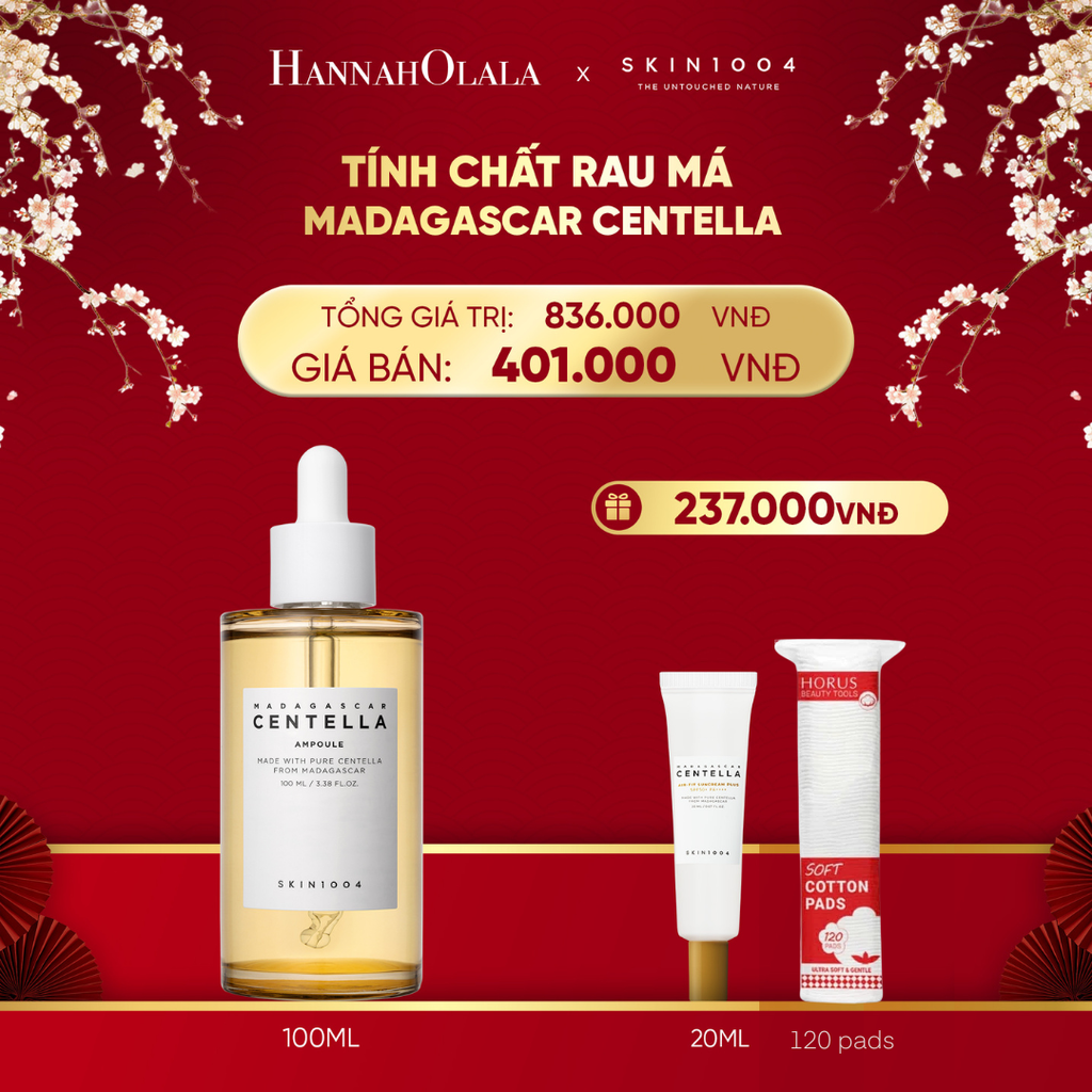  DEAL 6: SKIN1004 TINH CHẤT MADAGASCAR CENTELLA AMPOULE 100ML 
