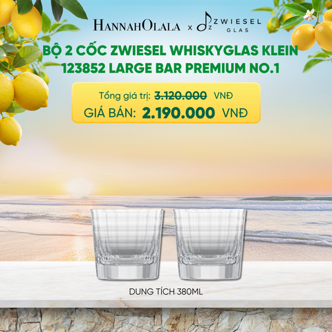  BỘ 2 CỐC ZWIESEL WHISKYGLAS KLEIN - A2156 