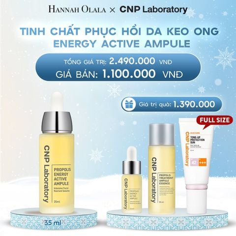  DEAL 4: TINH CHẤT PHỤC HỒI DA KEO ONG CNP PROPOLIS ENERGY ACTIVE AMPULE 35ML 