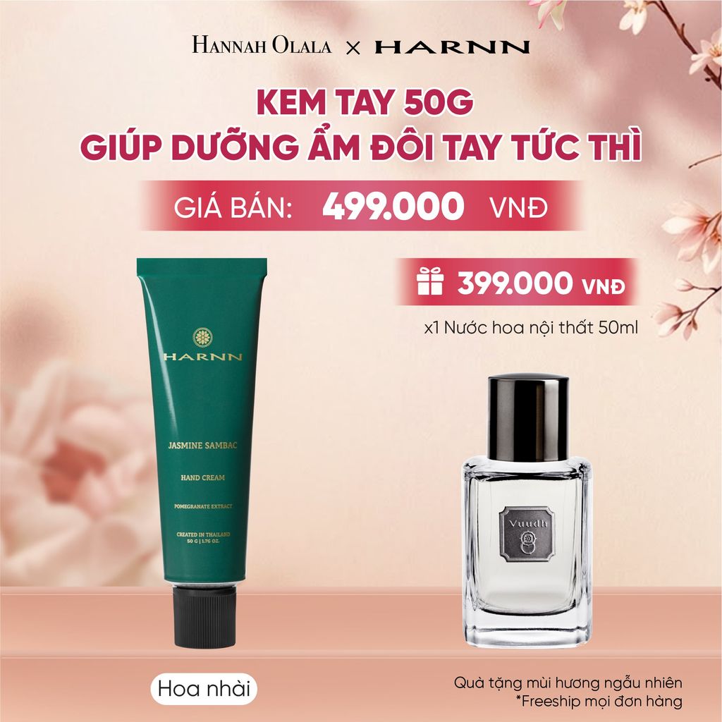  KEM TAY HARNN 50G GIÚP DƯỠNG ẨM ĐÔI TAY TỨC THÌ - A1408 