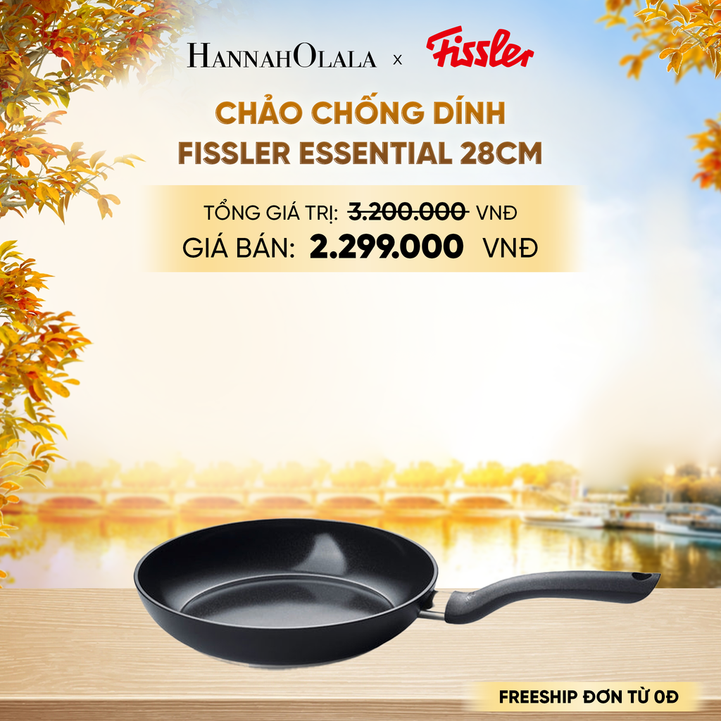  CHẢO CHỐNG DÍNH FISSLER ESSENTIAL - E1883 