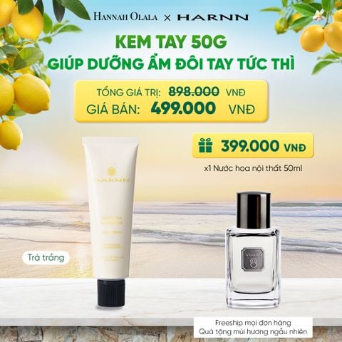  KEM TAY HARNN 50G GIÚP DƯỠNG ẨM ĐÔI TAY TỨC THÌ 