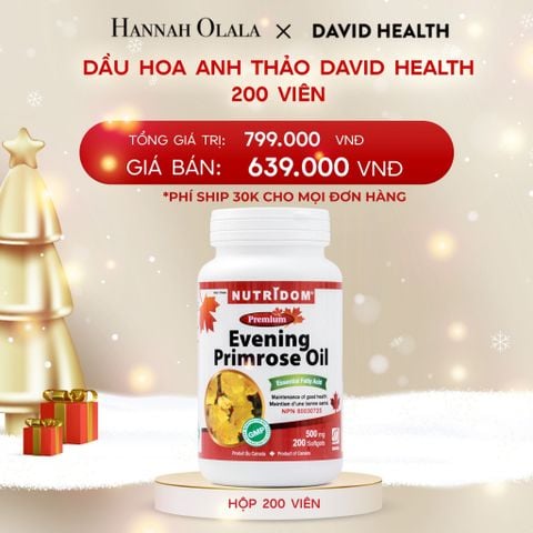  DEAL 1: DẦU HOA ANH THẢO CHIỀU (200 VIÊN) 