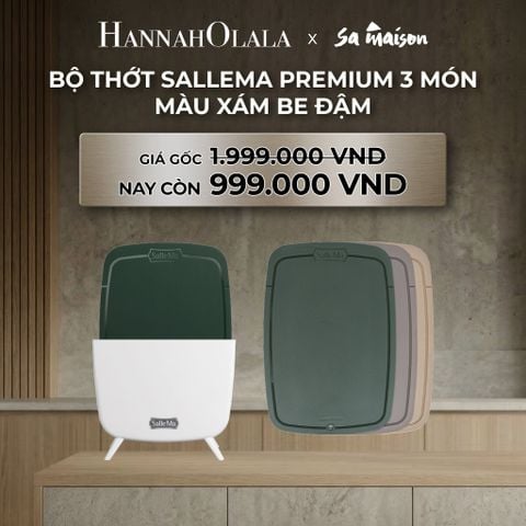  DEAL 6: BỘ THỚT SALLEMA PREMIUM 3 MÓN 