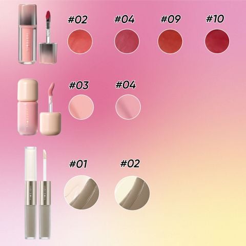  MÁ HỒNG KEM (LOTION) + KEM TẠO KHỐI 2 ĐẦU + SON SẮT NHUNG_ A1379 