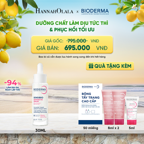  DƯỠNG CHẤT LÀM DỊU TỨC THÌ & PHỤC HỒI TỐI ƯU 