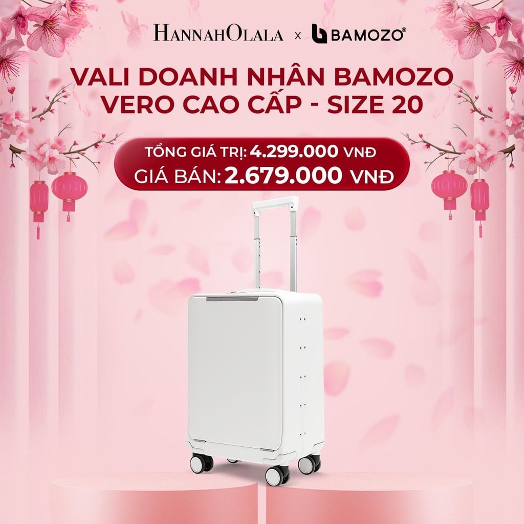  DEAL 5: VALI DOANH NHÂN BAMOZO VERO KHUNG NHÔM CAO CẤP 