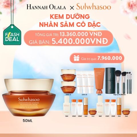  A788_DEAL 3: [FLASH DEAL] KEM DƯỠNG NHÂN SÂM CÔ ĐẶC CONCENTRATED GINSENG REJUVENATING CREAM 50ML 