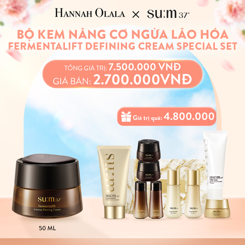 A794_DEAL25: BỘ KEM NÂNG CƠ NGỪA LÃO HÓA SU:M37 FERMENTALIFT DEFINING CREAM SPECIAL SET 