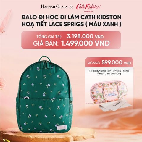  DEAL 5: BALO ĐI HỌC / ĐI LÀM CATH KIDSTON PHONG CÁCH VINTAGE ANH QUÔC HOẠ TIẾT GẤU PADDINGTON 