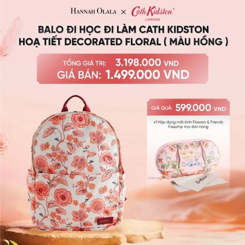  DEAL 5: BALO ĐI HỌC / ĐI LÀM CATH KIDSTON PHONG CÁCH VINTAGE ANH QUÔC HOẠ TIẾT GẤU PADDINGTON 