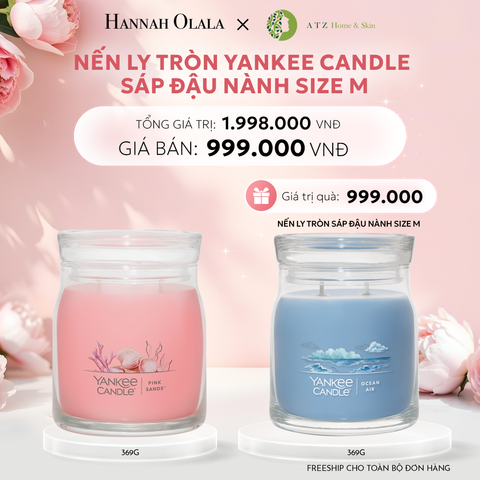  E578: DEAL 5: NẾN LY TRÒN SÁP ĐẬU NÀNH SIZE M 