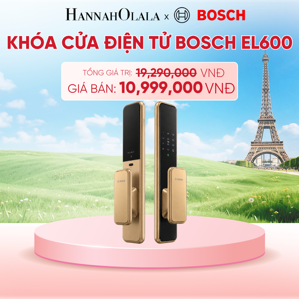  KHÓA CỬA ĐIỆN TỬ BOSCH EL600 - B229 