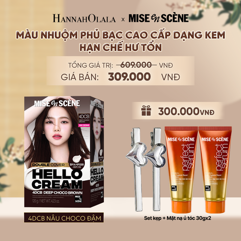  KEM NHUỘM PHỦ BẠC CAO CẤP HELLO CREAM DOUBLE COVER - A605 