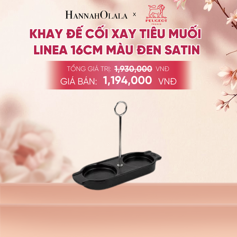  KHAY ĐẾ CỐI XAY TIÊU MUỐI LINEA - A1032 