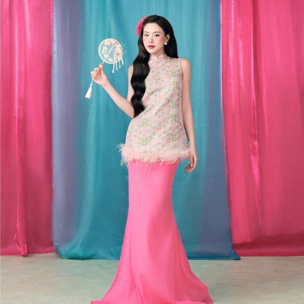  DEAL 6: SET ĐỒ MẶC TẾT 02 MÓN CẨM XUÂN 