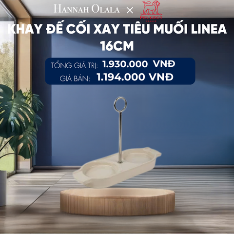  KHAY ĐẾ CỐI XAY TIÊU MUỐI LINEA 
