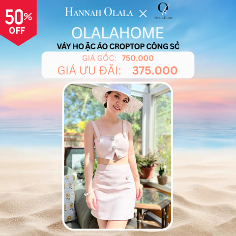  DEAL 13A: VÁY HOẶC ÁO CROPTOP CÔNG SỞ - MÀU HỒNG PASTEL (PINK) 