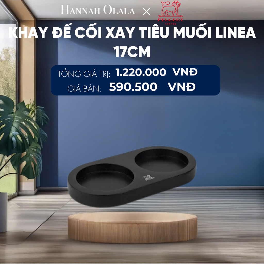  KHAY ĐẾ CỐI XAY TIÊU MUỐI LINEA 