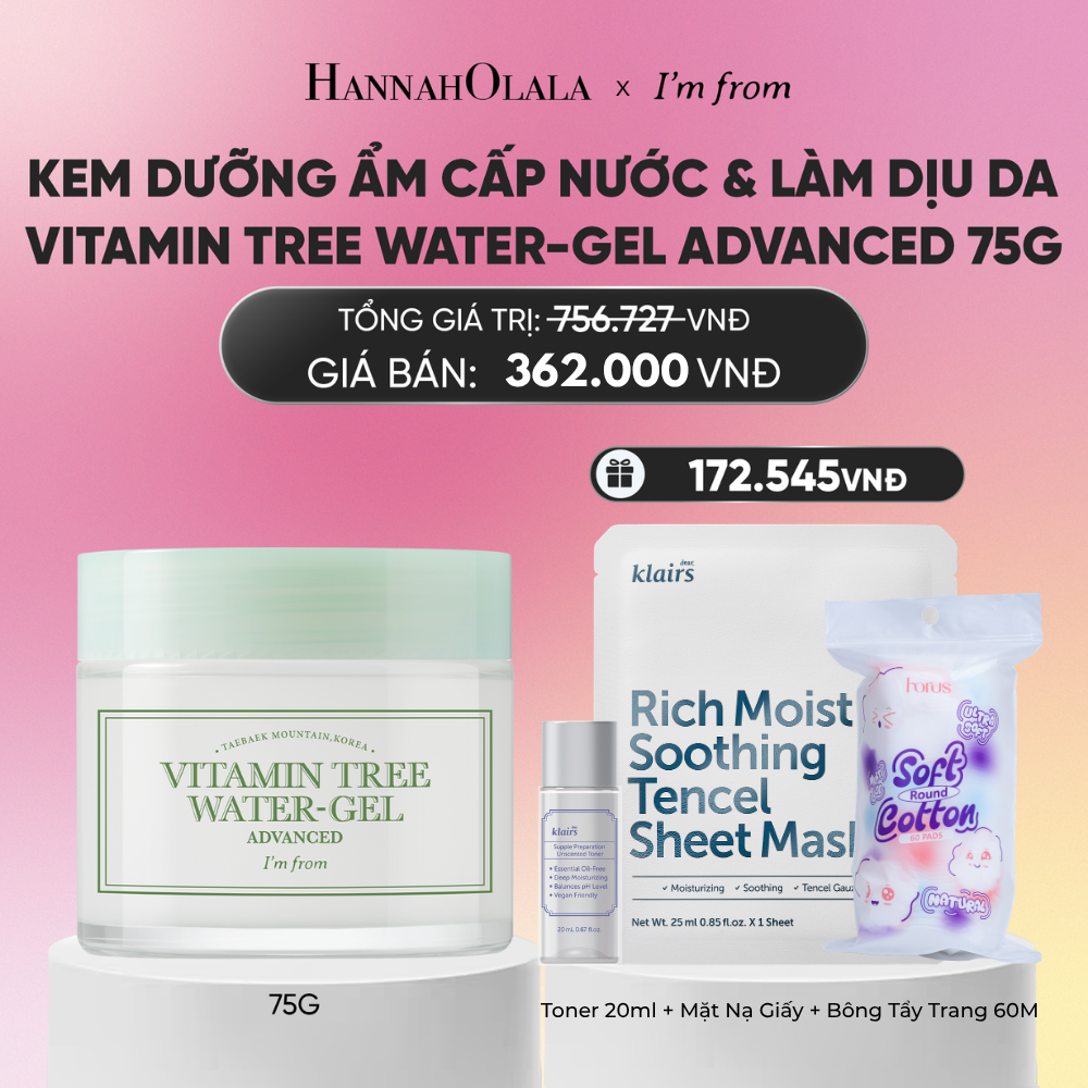  I'M FROM KEM DƯỠNG VITAMIN TREE WATER-GEL ADVANCED 75G_A1423 