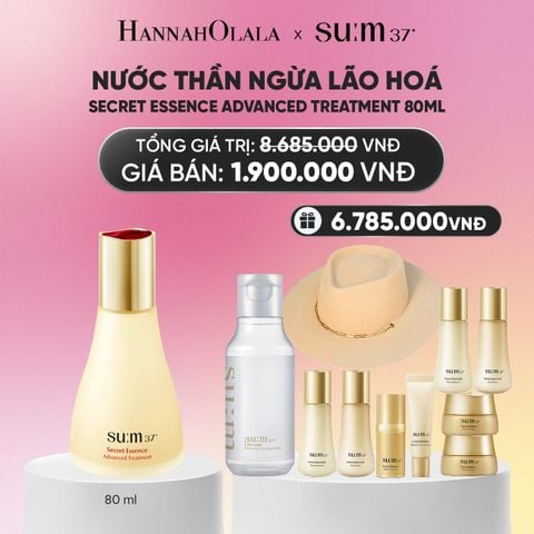  NƯỚC THẦN NGỪA LÃO HOÁ THẾ HỆ 4 SU:M37º SECRET ESSENCE ADVANCED TREATMENT 80ML_A436 