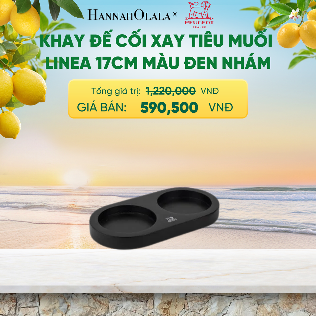  KHAY ĐẾ CỐI XAY TIÊU MUỐI LINEA - A2614 