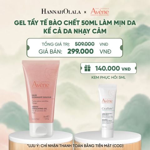  GEL TẨY TẾ BÀO CHẾT EAU THERMALE AVÈNE ESSENTIEL GENTLE EXFOLIATING GEL 50ML LÀM MỊN DA KỂ CẢ DA NHẠY CẢM 