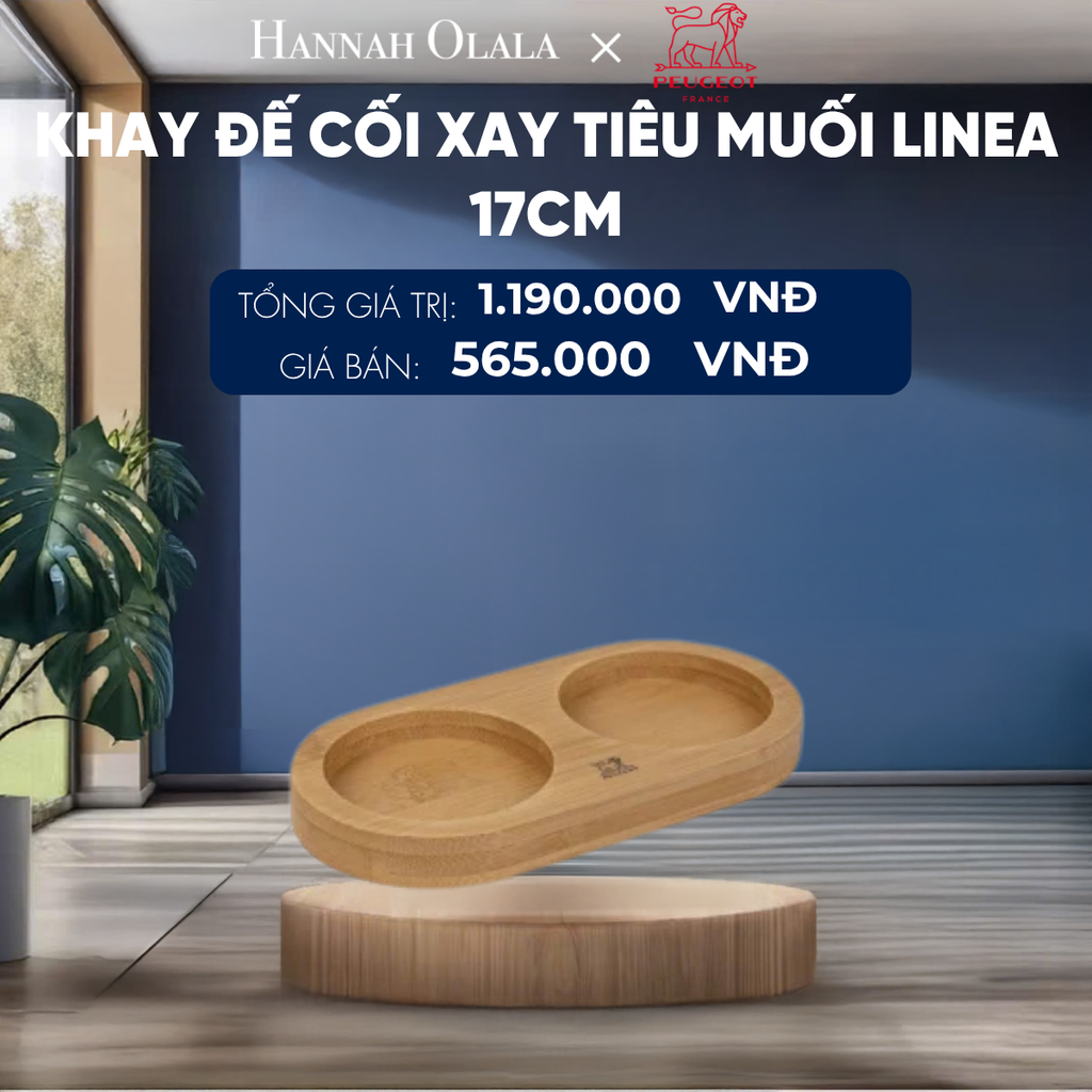  KHAY ĐẾ CỐI XAY TIÊU MUỐI LINEA 