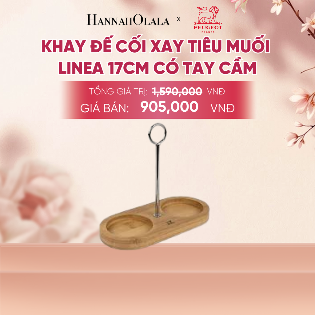  KHAY ĐẾ CỐI XAY TIÊU MUỐI LINEA - A1032 