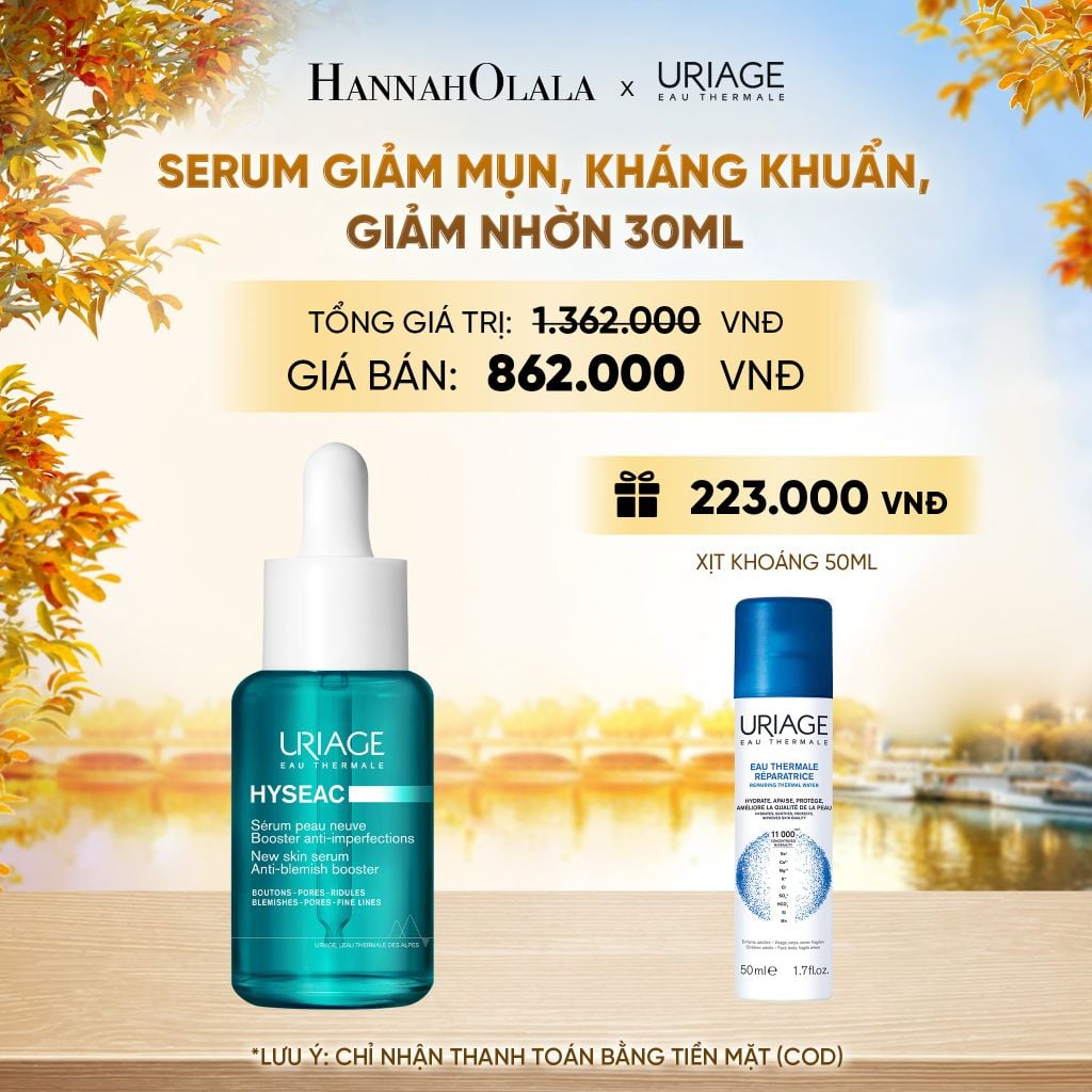 SERUM GIẢM MỤN, KHÁNG KHUẨN, GIẢM NHỜN HYSEAC SÉRUM BOOSTER ANTI-IMPERFECT 30ML - E669 