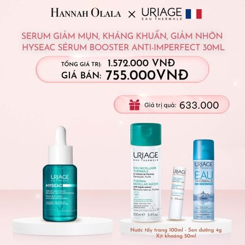  E1073: DEAL 4: SERUM GIẢM MỤN, KHÁNG KHUẨN, GIẢM NHỜN HYSEAC SÉRUM BOOSTER ANTI-IMPERFECT 30ML 