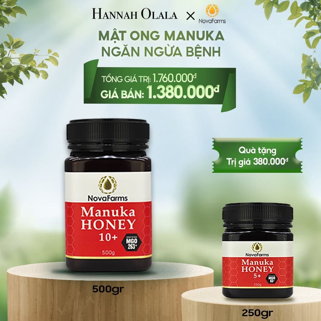  E5_DEAL 5: MẬT ONG MANUKA NOVAFARM – NGĂN NGỪA BỆNH 