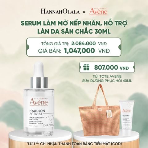  SERUM LÀM MỜ NẾP NHĂN, HỖ TRỢ LÀN DA SĂN CHẮC EAU THERMALE AVÈNE HYALURON ACTIV B3 SERUM 30ML 