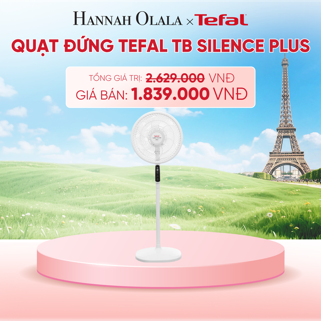  QUẠT ĐỨNG TEFAL TB SILENCE PLUS - B292 