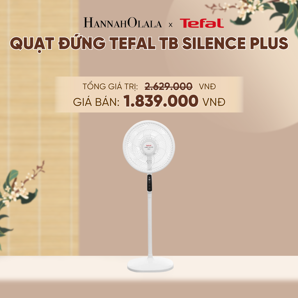  QUẠT ĐỨNG TEFAL TB SILENCE PLUS - A661 