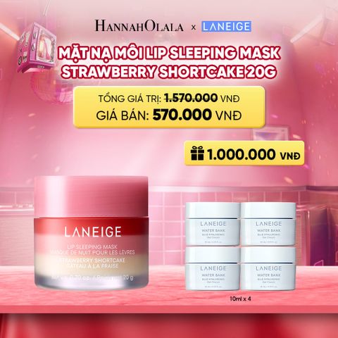  MẶT NẠ NGỦ DÀNH CHO MÔI LANEIGE LIP SLEEPING MASK SHORTCAKE_20G 