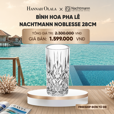  BÌNH HOA PHA LÊ NACHTMANN NOBLESSE 28CM_ D1852 