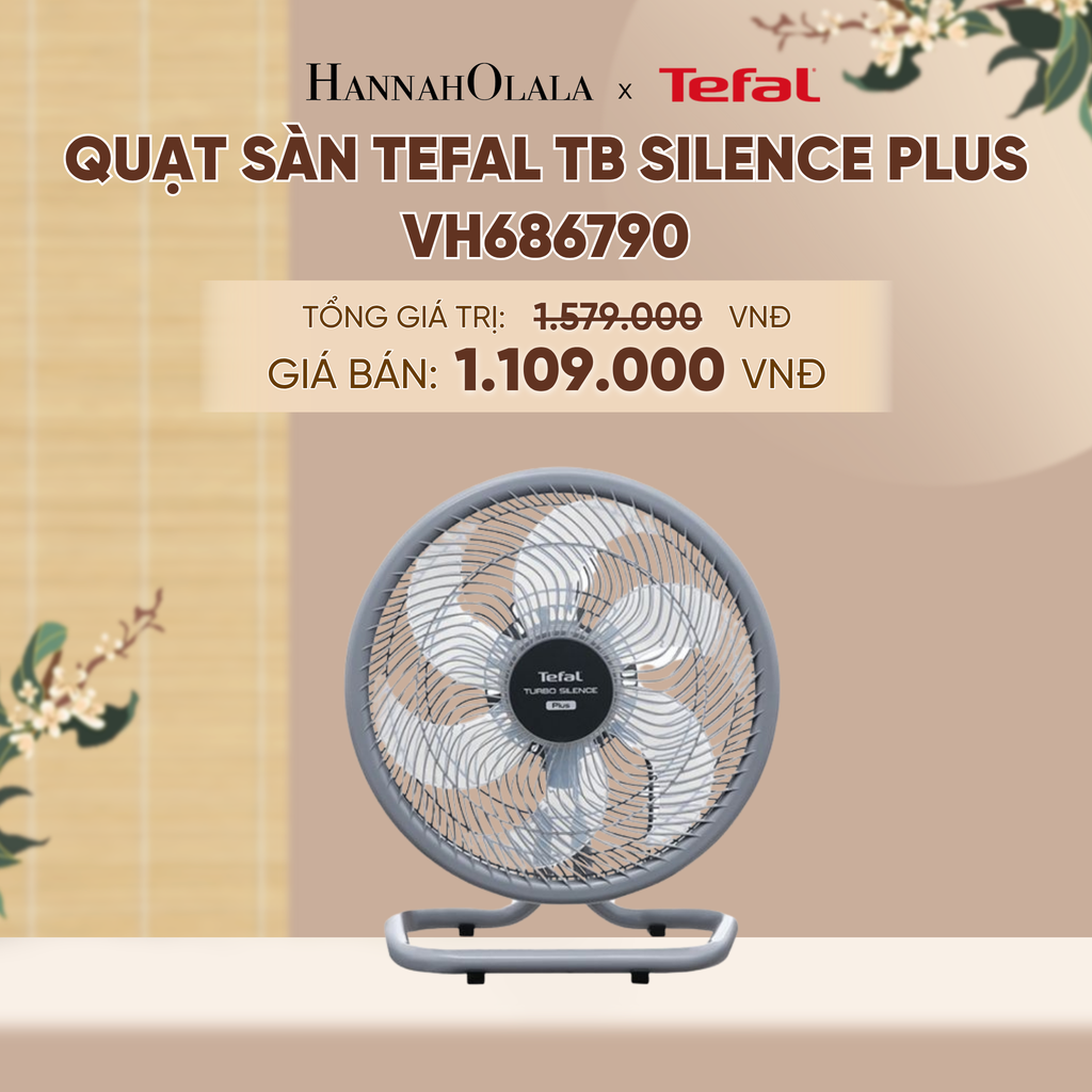  QUẠT SÀN TEFAL TB SILENCE PLUS VH686790 - A664 
