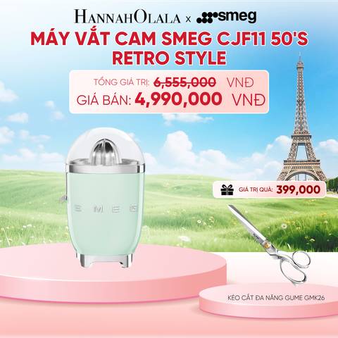  MÁY VẮT CAM SMEG CJF11 50'S RETRO STYLE - B155 